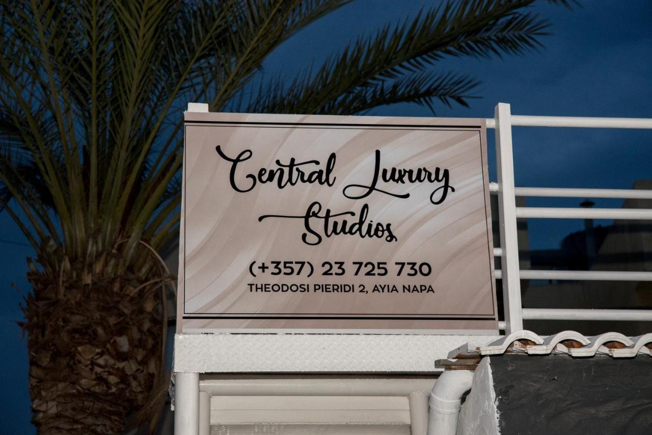 Central Luxury Studios Ayia Napa Bagian luar foto
